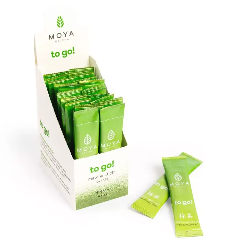 Ceai verde matcha japonez 36g (24buc x 1,5g) Moya Matcha