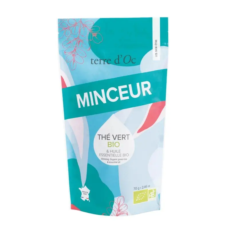 Ceai verde organic Slimming Terre d'Oc 40g