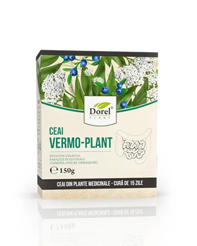 Ceai Vermo Plant 150 g – Dorel Plant - Digestie și tonus