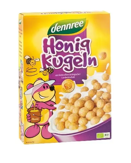 Cereale Bio Bilute cu Miere Dennree 250 g