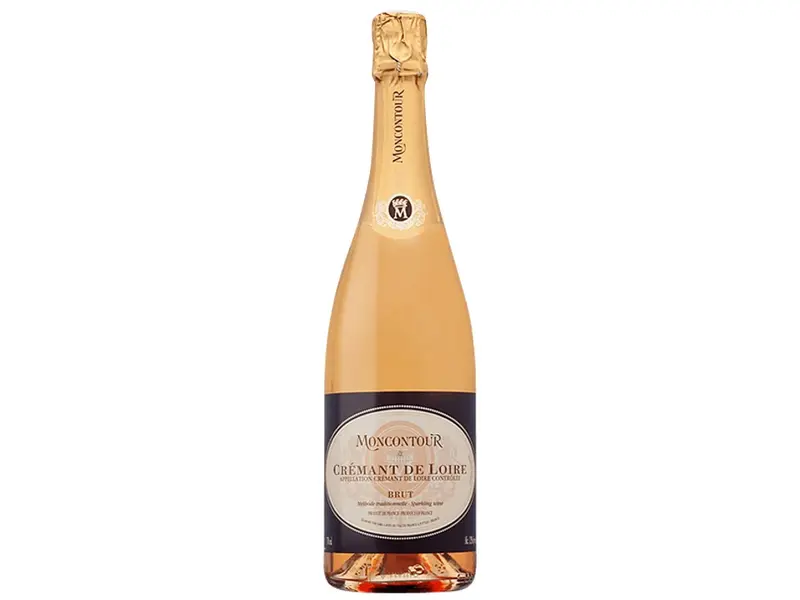 Chateau Moncontour - Crémant de Loire Brut Rosé NV