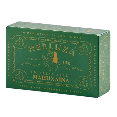 Chiftele de Merluciu Salsa verde galiciană Maruxaina 115g