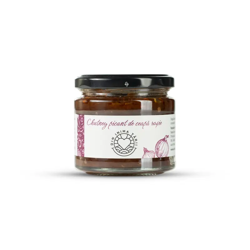 Chutney picant de ceapă roșie
