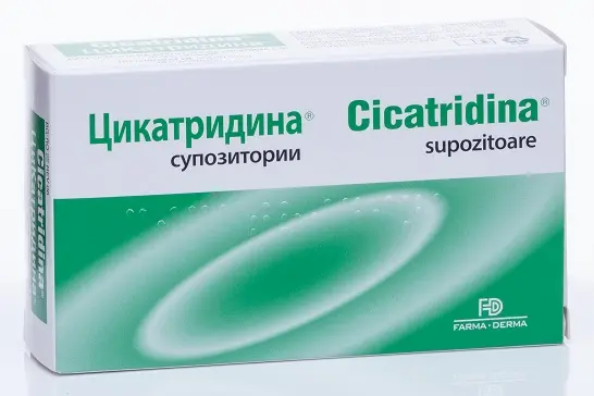 Cicatridina supozitoare 10 bucăți – Naturpharma