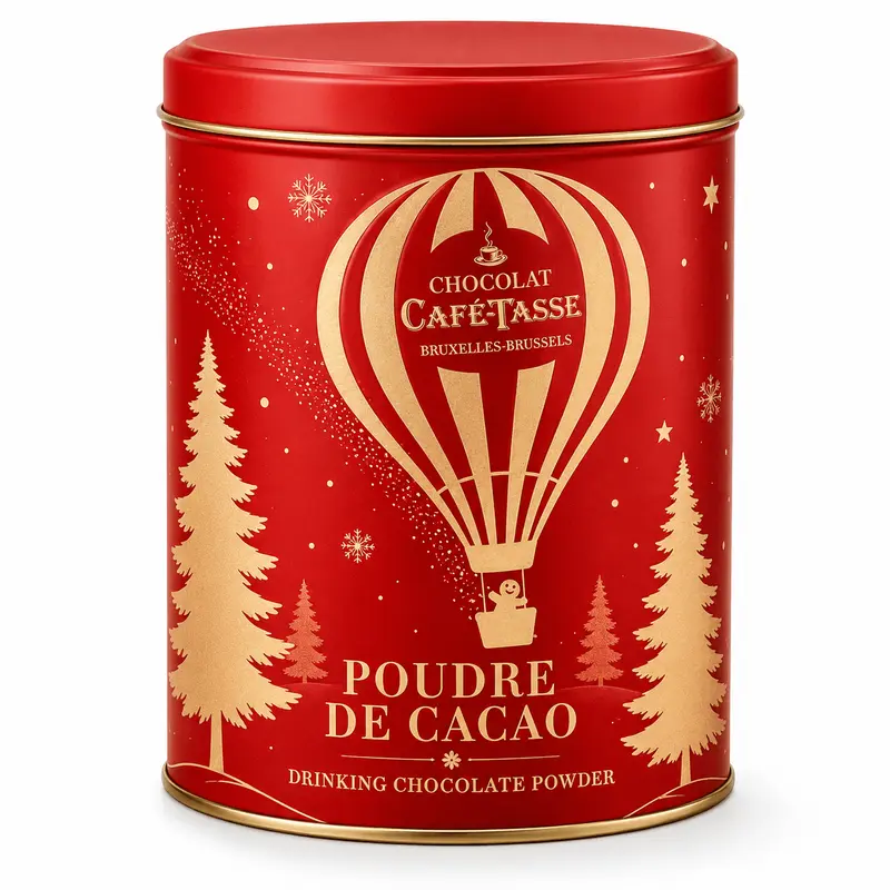 Ciocolată caldă Café-Tasse 250g - Ediție de Crăciun