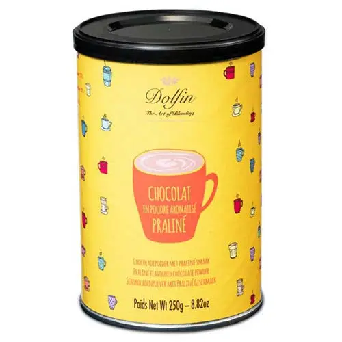 Ciocolată caldă cu aromă de praline 250g Dolfin