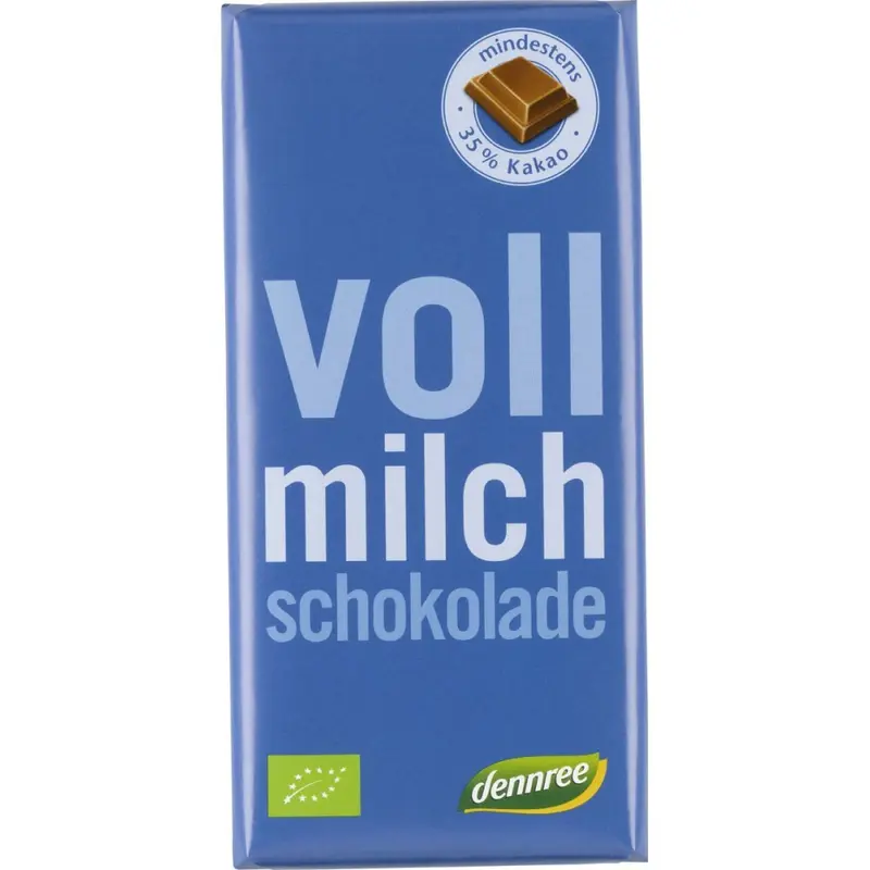 Ciocolata cu lapte 35% cacao, 100g
