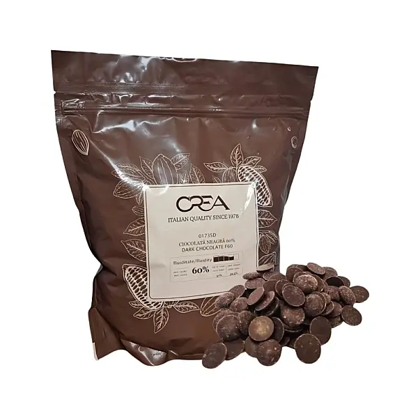 Ciocolată veritabilă Crea - Neagră 60% cacao