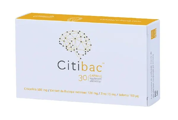 Citibac 30 capsule – Naturpharma - Funcție cognitivă