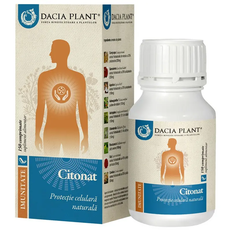 Citonat 150 comprimate – Dacia Plant - Energie și vitalitate