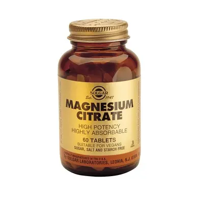 Citrat de Magneziu 200mg 60 tablete
