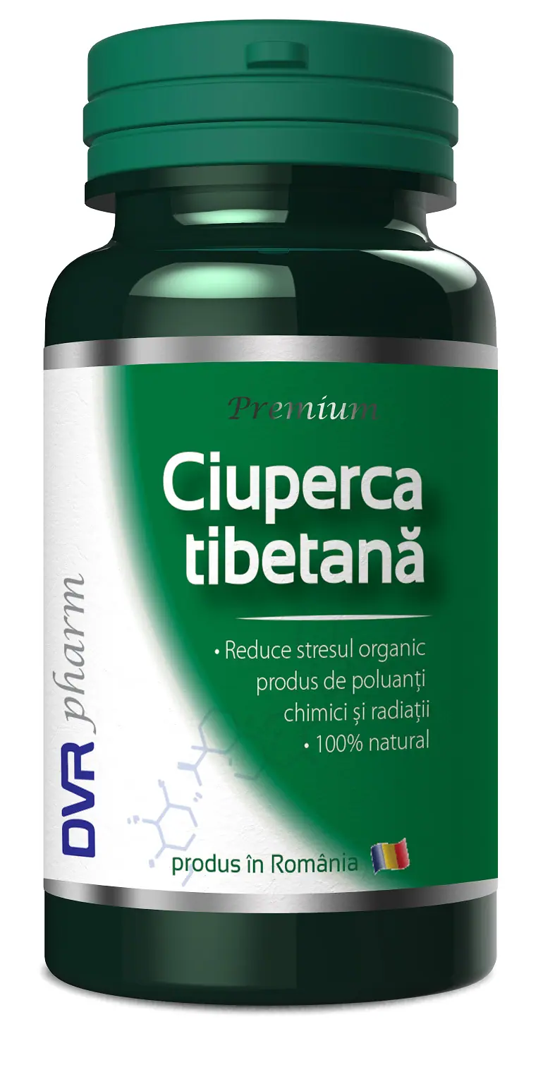 Ciuperca tibetană 60 capsule – DVR Pharm - Rutină zilnică