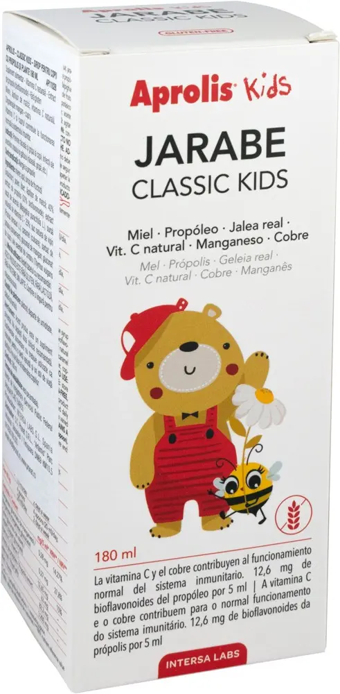 Classic Kids Sirop pentru copii, cu propolis si plante 180ml Aprolis