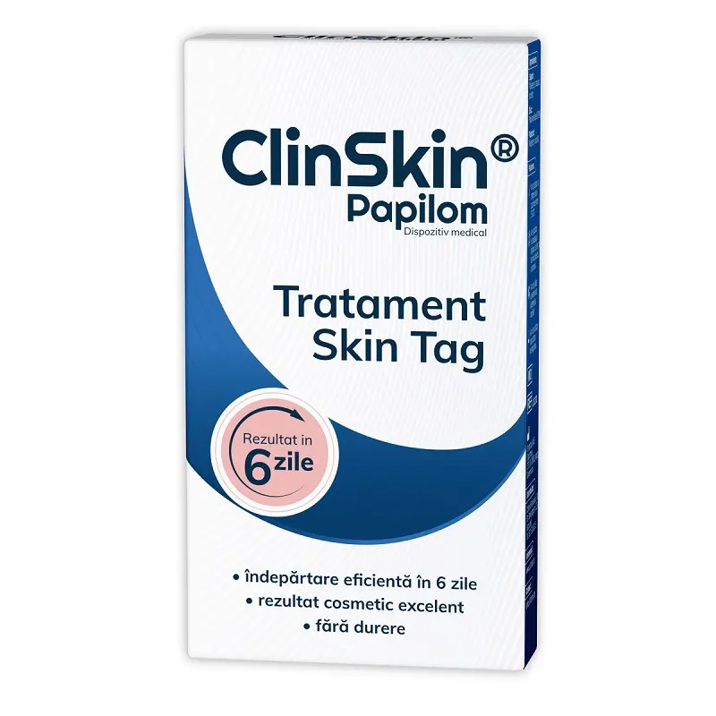 ClinSkin Papilom skin tag aplicator + 3 dispozitive – Zdrovit