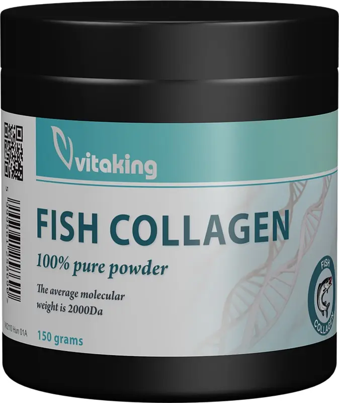 Colagen de Pește 100% natural pulbere 150 g – Vitaking