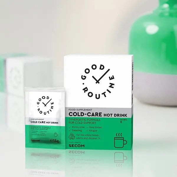 Cold-Care Hot Drink 8 plicuri – Good Routine - Băutură caldă