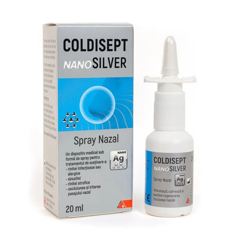 Coldisept NanoSilver spray nazal 20 ml – Alpen Pharma