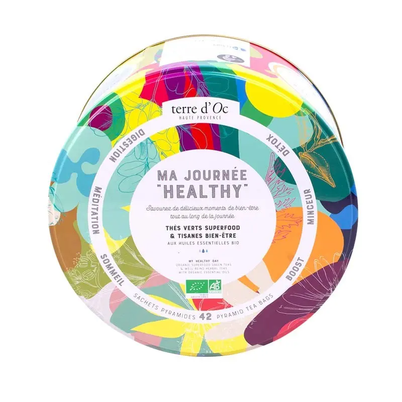 Colectie de 42 de ceaiuri "Healthy" Terre d`Oc 65.8g