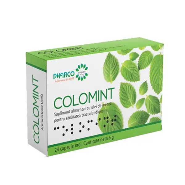Colomint 24 capsule enterosolubile – Pharco - Confort digestiv