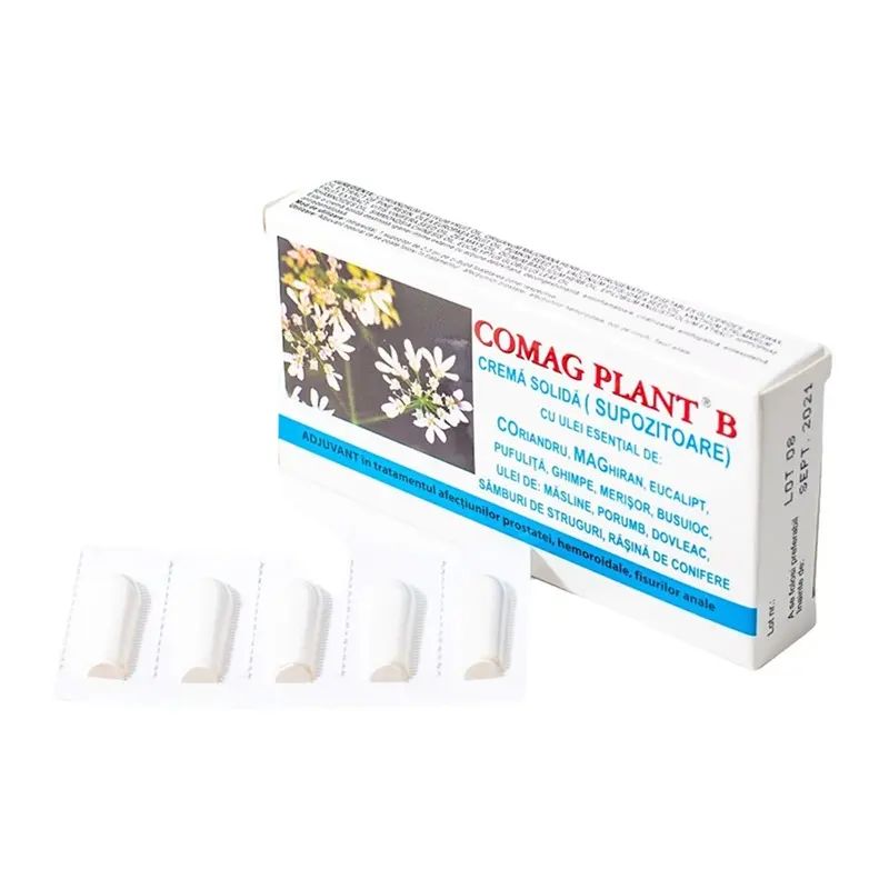 Comag Plant B Supozitoare 10 bucăți – Elzin Plant