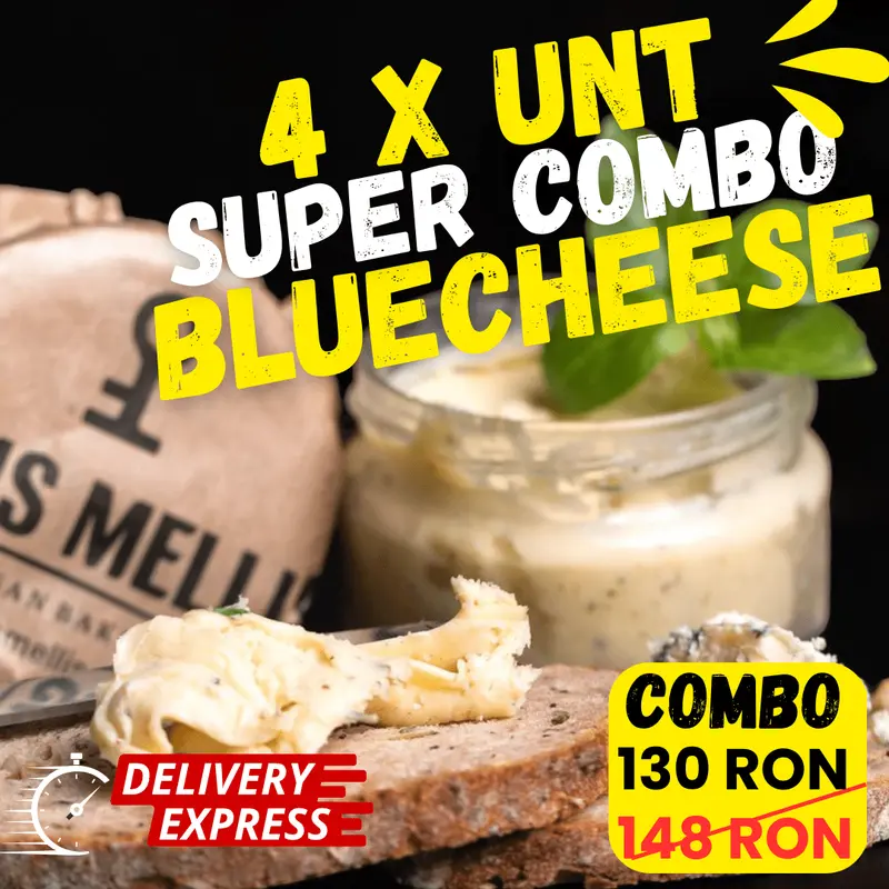 Combo 4 Unt cu Bluecheese și Nucă 720g