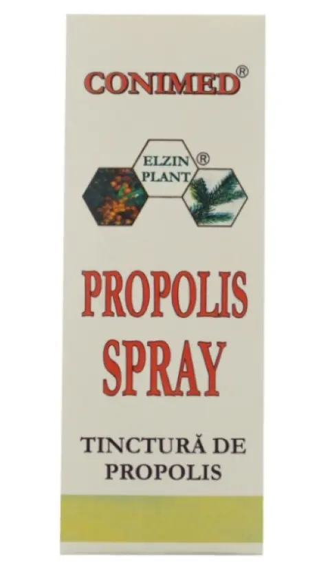 Conimed Propolis spray Tinctură de propolis 30 ml – Elzin Plant