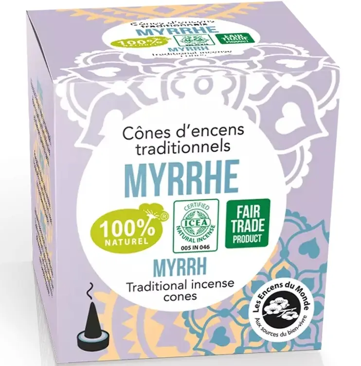 CONURI PARFUMATE NATURALE INDIENE - SMIRNA 12 BUCATI