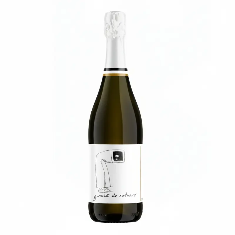 Cotnari Millesime Spumant Grasă de Cotnari Brut 0.75L 12% 2018