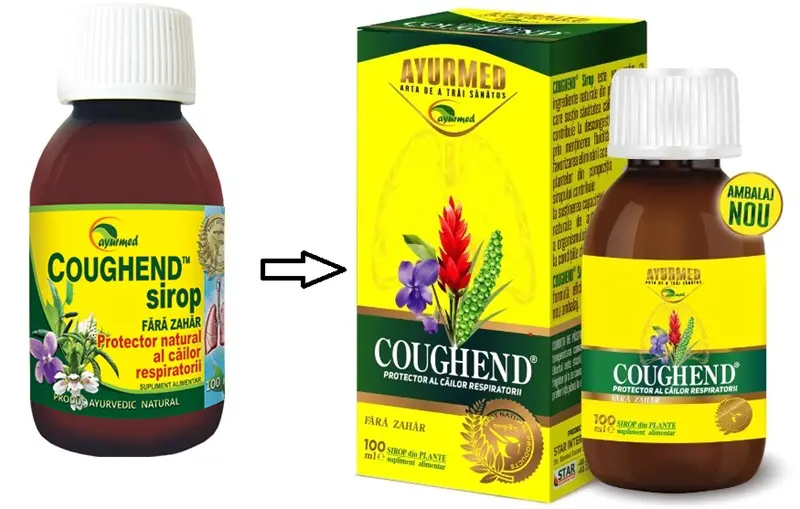 Coughend sirop fără zahăr 100 ml – Star International