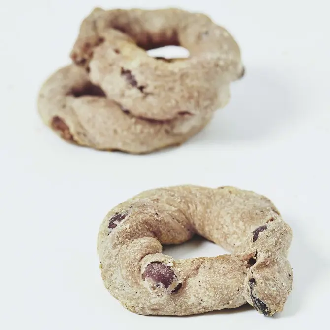 Covrigi Taralli cu migdale si piper 250 gr.