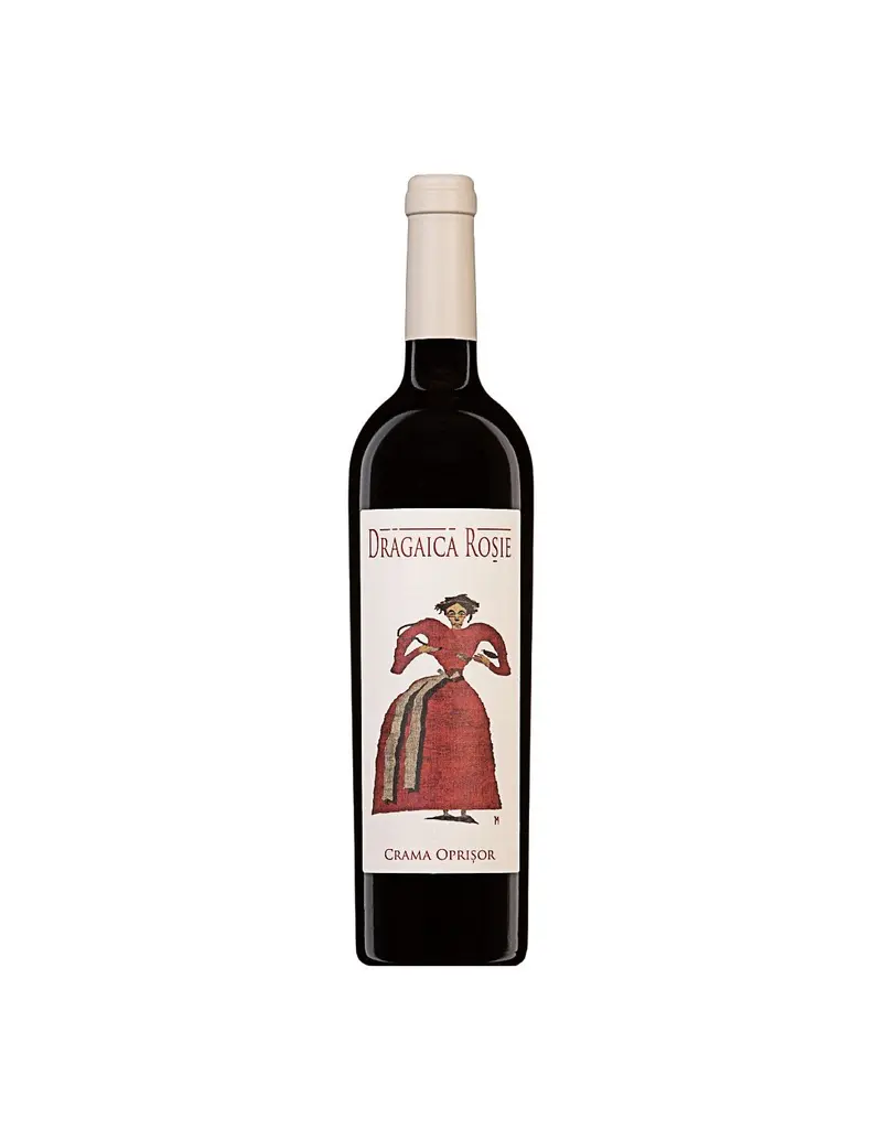 Crama Oprișor Drăgaica Roșie 0.75L — vin roșu sec