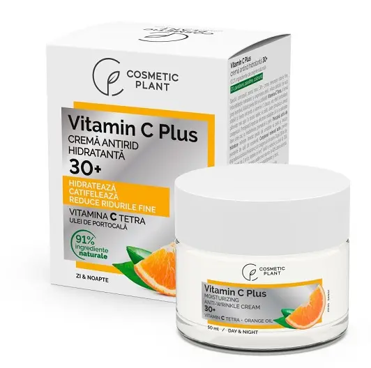 Cremă antirid 30+ Vitamin C Plus 50 ml – Cosmetic Plant