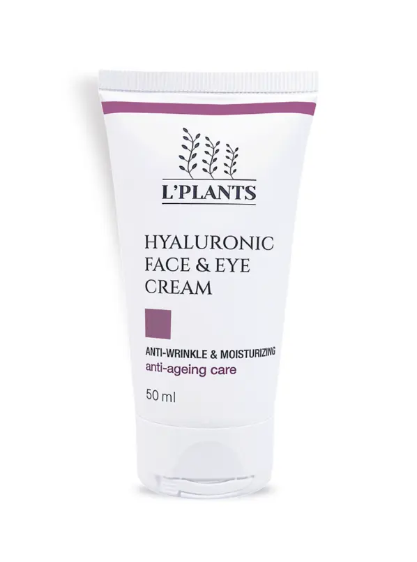 Crema antirid cu acid hyaluronic pentru fata si ochi 50ml L’PLANTS