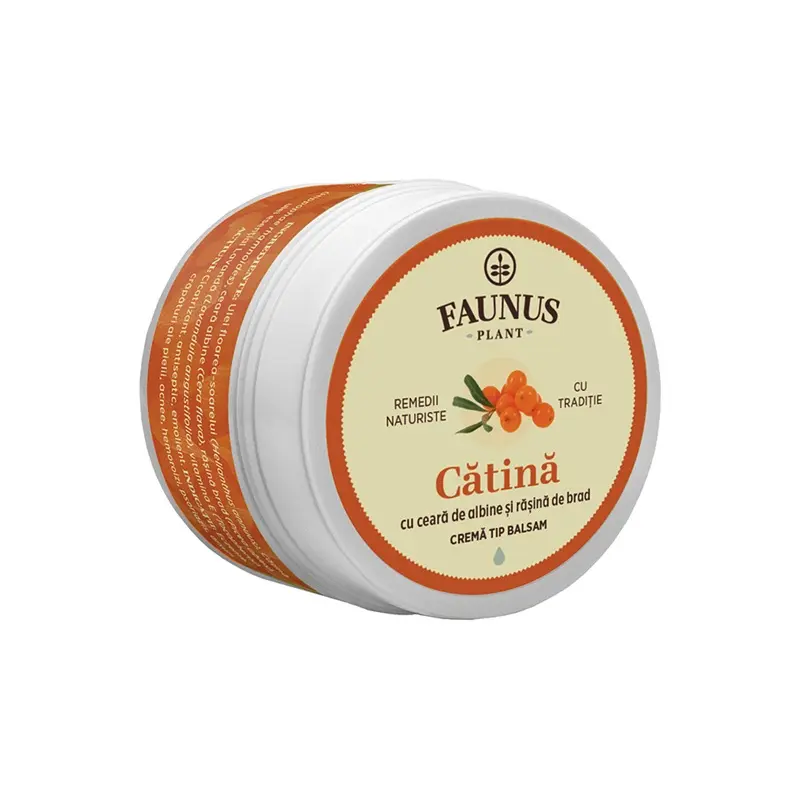 Cremă-balsam Cătină 50 ml – Faunus Plant - Masaj plăcut