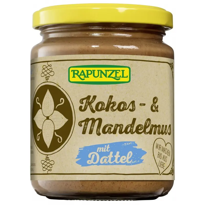 Crema bio cu cocos migdale si curmale, 250g