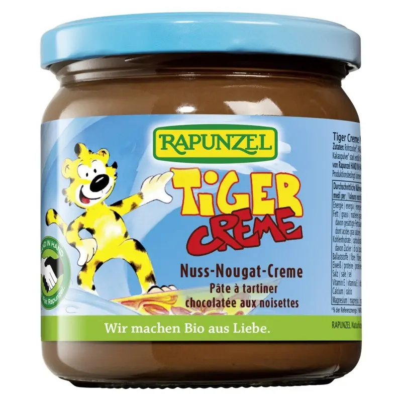 Crema bio de nuca Nougat Tiger, 400g