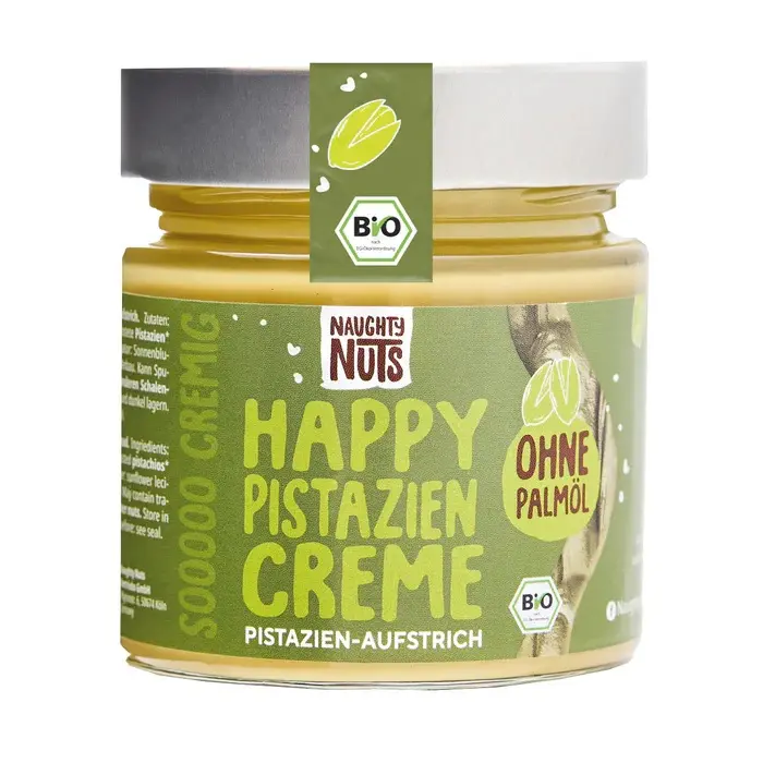 Crema Bio Vegana de Alune Happy White Naughty Nuts 250 g