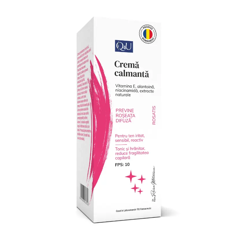 Crema calmanta roseata 50 ml Tis Farmaceutic
