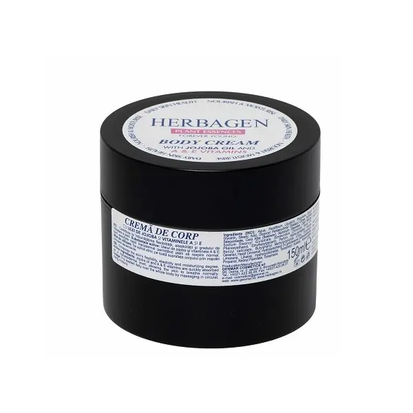 Cremă de corp cu jojoba și vitaminele A și E 150 ml – Herbagen