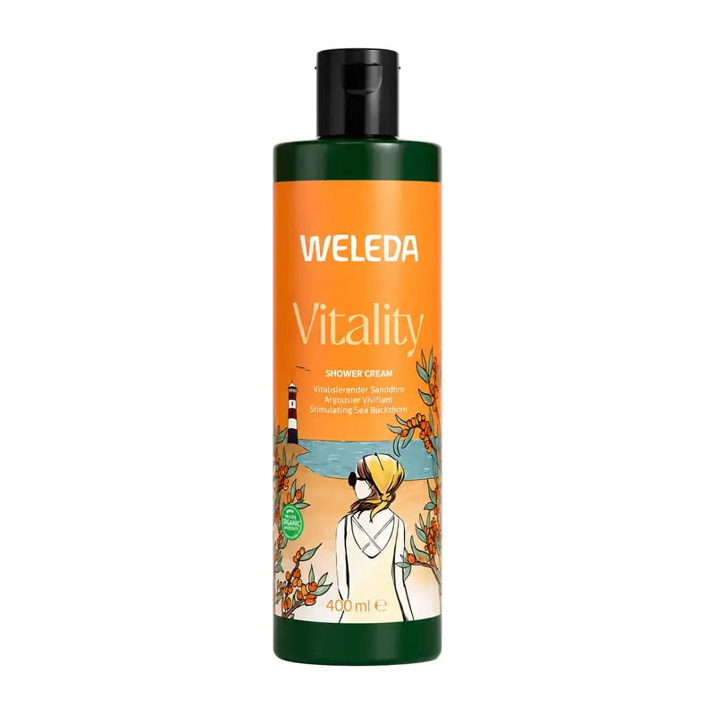 Cremă de duș Vitality, 400ml Weleda