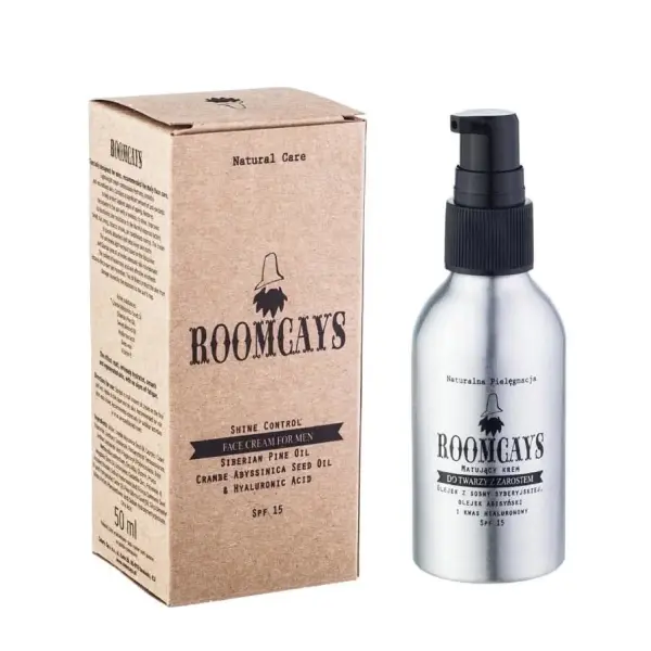 Crema de fata matifianta SPF 15 pentru barbati 60ml Roomcays