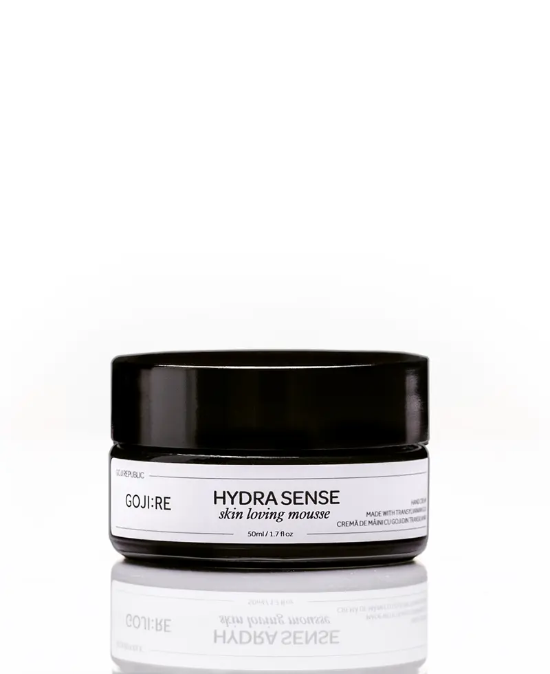 Cremă de mâini cu goji intens hidratantă | HYDRA SENSE Skin Loving Mousse