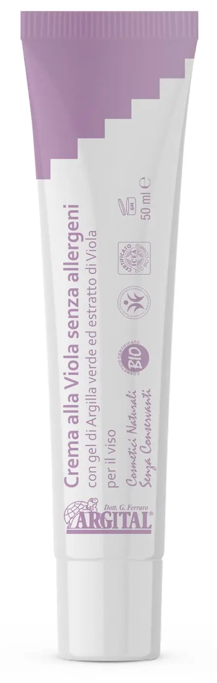 Crema de violete pentru fata, non alergica, 50ml Argital