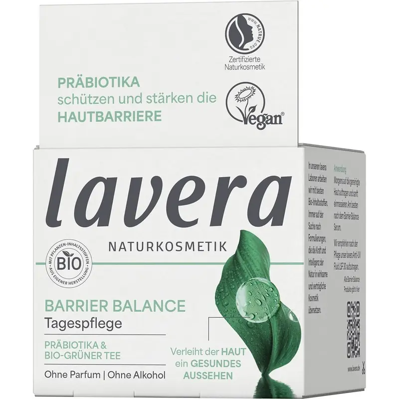 Crema de zi echilibranta Barrier Balance cu probiotice si cea verde bio, 50ml