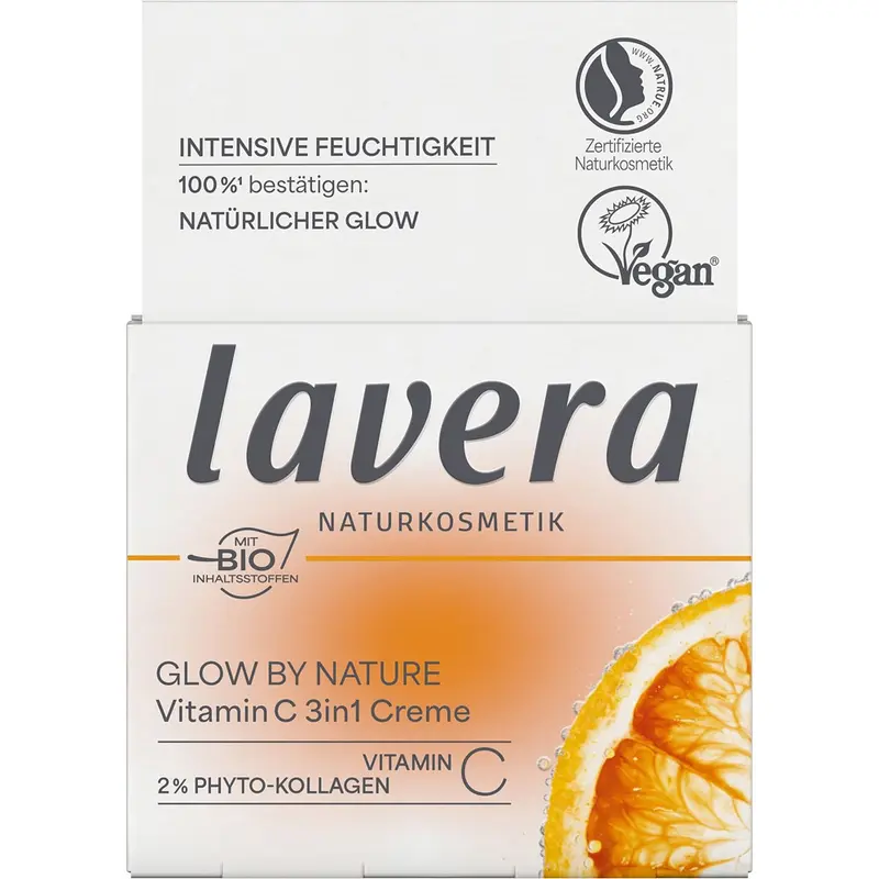 Crema Glow By Nature Vitamin C 3 in 1, 50ml | Lavera