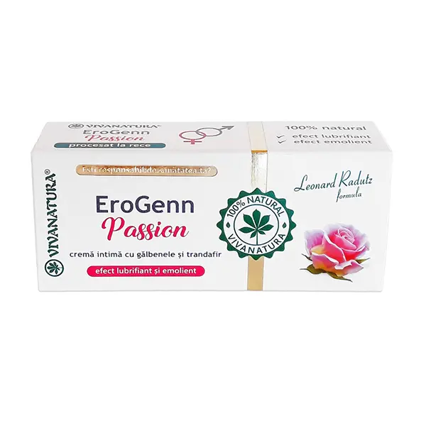 Crema intima galbenele 20ml Viva Natura