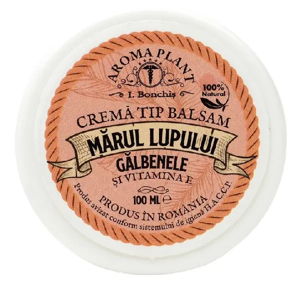 Crema Marul Lupului si Galbenele 100g Bonchis Aroma Plant