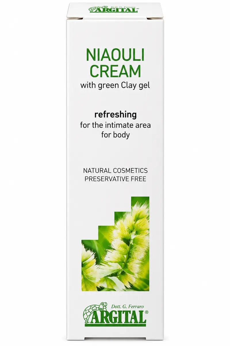 Crema pentru corp cu niaouli, 75ml Argital