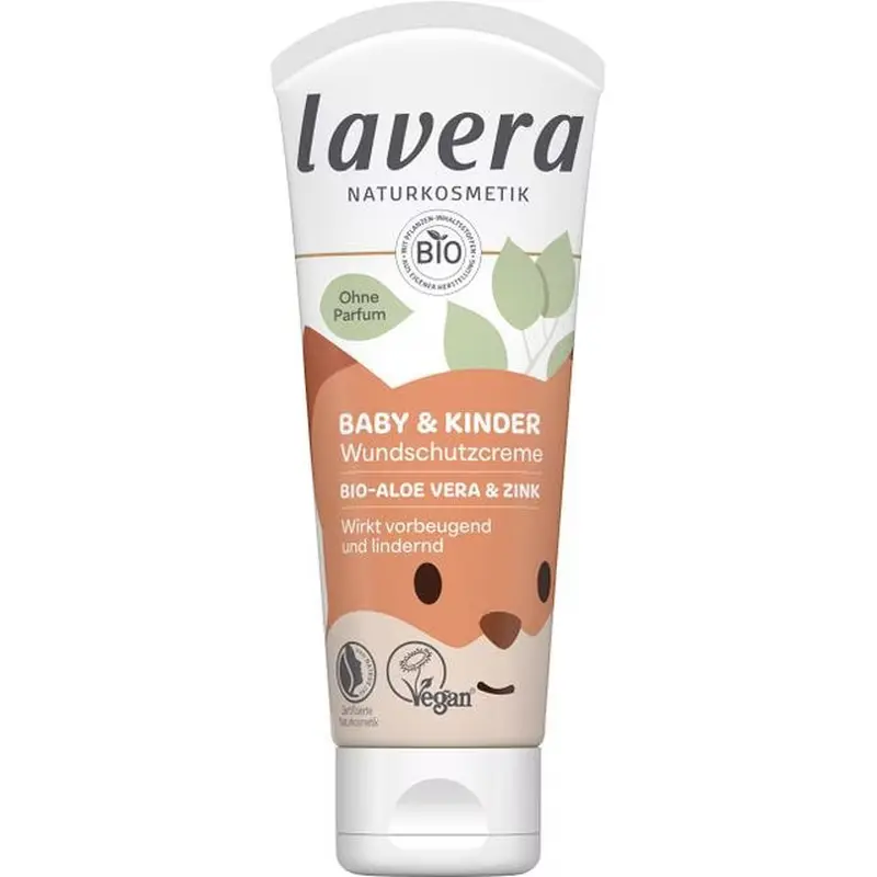 Crema pentru zona scutecului cu aloe vera bio si zinc fara parfumuri, 75ml