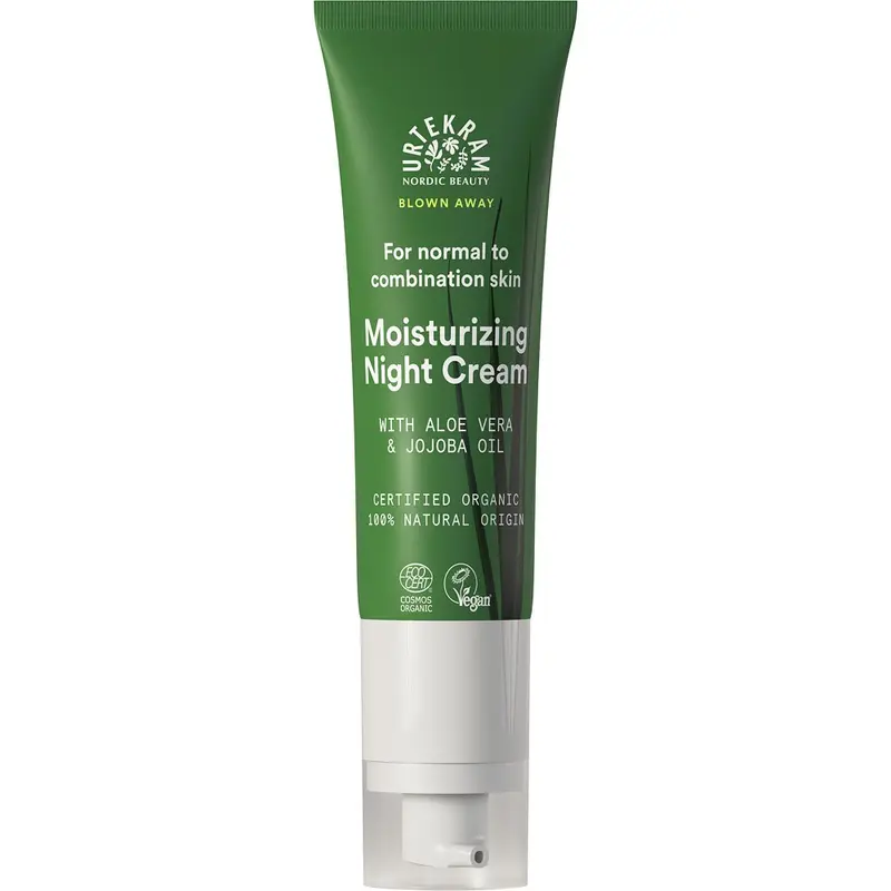 Crema racoritoare de noapte cu aloe vera si ulei de jojoba pentru piele normala pana la mixta, 50ml